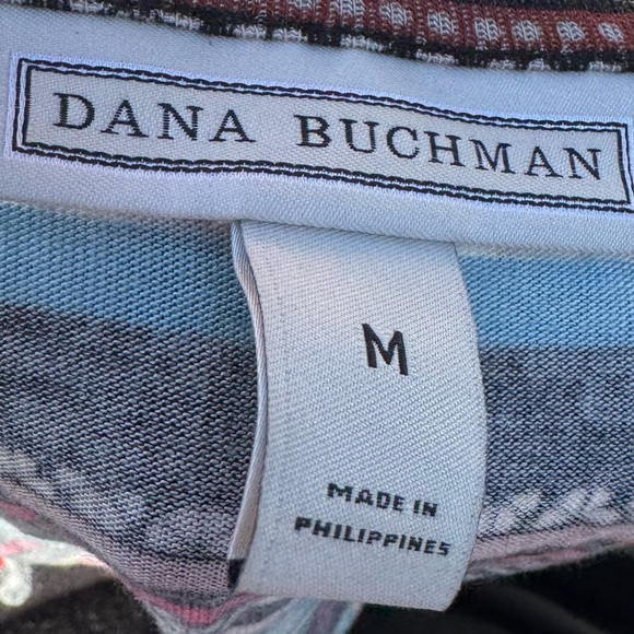 Dana Buchman multicolored striped long sleeve v-neck top / M/Excellent condition - Picture 13 of 15